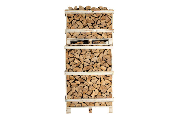 Set - Ash firewood crate, 0,8 + 1,6 RM